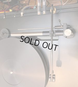 エアーベアリングによるトーンアーム