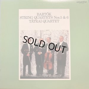 画像4: HUNGAROTON [バラ3枚セット] タートライ弦楽四重奏団/バルトーク 弦楽四重奏曲全集(全6曲)