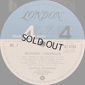 画像3: LONDON ストコフスキー/メシアン キリストの昇天, アイヴズ 管弦楽組曲第2番