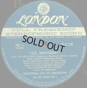 画像2: LONDON マントヴァーニ２枚セット/“OLE, MANTOVANI!”, “MANTOVANI”
