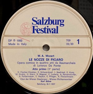 画像2: 伊MELODRAM [3枚組] ベーム＆ウィーン・フィル, 1957ザルツブルク音楽祭ライヴ／モーツァルト 歌劇「フィガロの結婚」