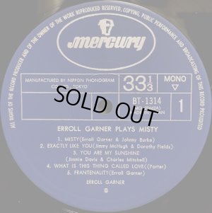 画像2: Mercury エロール・ガーナー／PLAYS MISTY