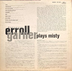画像3: 米Mercury エロール・ガーナー／PLAYS MISTY