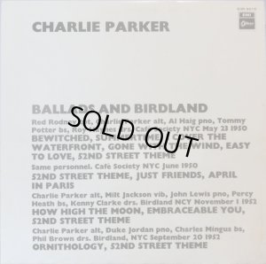 BALLADS AND BIRDLAND