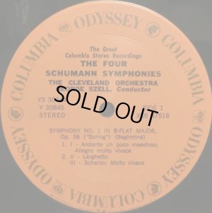画像2: 米Odyssey [3LP] セル/シューマン 交響曲全集