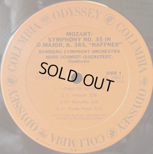 画像2: 米Odyssey(Columbia) イッセルシュテット＆バンベルク響／モーツァルト ハフナー, パリ
