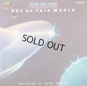 画像1: 蘭PHILIPS ジョン・ウィリアムズ&ボストンポップス/スターウォーズ「ジェダイの復讐」〜OUT OF THIS WORLD