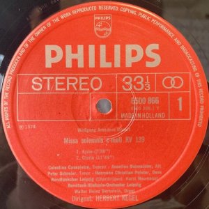 画像2: 蘭PHILIPS ケーゲル/モーツァルト ミサ・ソレムニス
