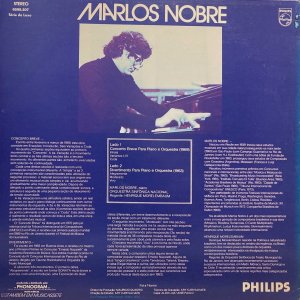 画像3: ブラジル PHILIPS マルロス・ノブレ／ピアノ協奏曲, ディヴェルティメント