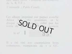 画像3: 仏PHILIPS カザルス讃/ソルボンヌ・ライヴ ’５６