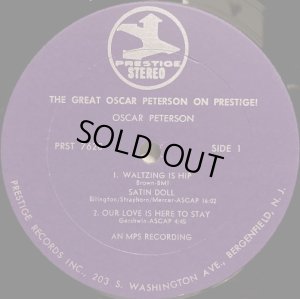 画像2: 米PRESTIGE オスカー・ピーターソン/ The Great Oscar Peterson on Prestige!