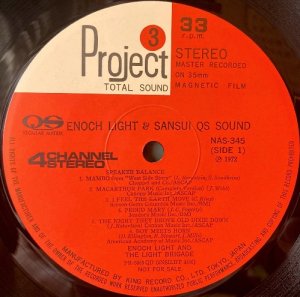 画像2: Project3 イノック・ライト／SANSUI QS SOUND