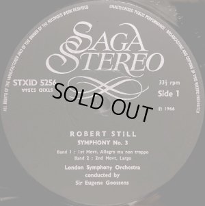 画像2: 英SAGA グーセンス／ロバート・スティル 交響曲第3番