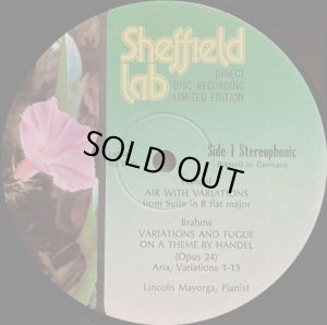 画像5: 米Sheffield [ダイレクトカッティング] Lab リンカーン・マヨルガ／ブラームス, ショパン, ヘンデル