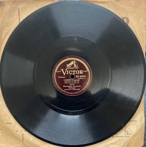 画像1: [SP盤] VICTOR ストコフスキー＆フィラデルフィア管／ビゼー「カルメン」〜アラゴネーズ, 前奏曲