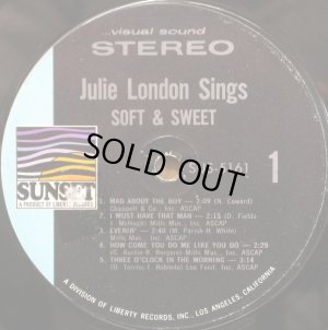 画像2: 米SUNSET ジュリー・ロンドン／SINGS SOFT & SWEET