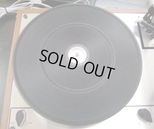 純正プラッターマットもきれいです