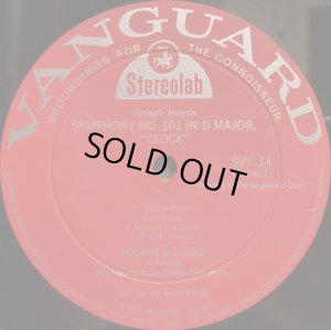 画像2: VANGUARD [初期盤バラ2枚セット] ヴェルディケ/ハイドン 交響曲第99, 第100番「軍隊」, 第101番「時計」, 第102番