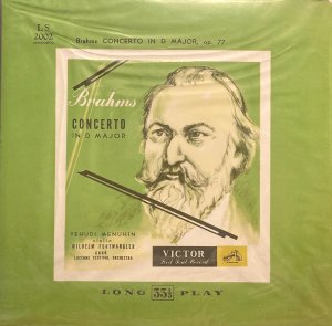 画像1: VICTOR メニューイン＆フルトヴェングラー/ブラームス ヴァイオリン協奏曲