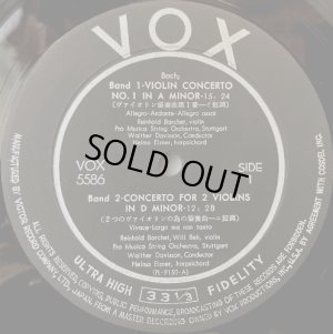 画像2: VOX バルヒェット/J.S.バッハ ヴァイオリン協奏曲第1,2番, 2つのヴァイオリンのための協奏曲