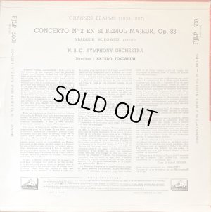 画像3: 仏VSM ホロヴィッツ＆トスカニーニ/ブラームス ピアノ協奏曲第2番