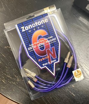 画像1: [中古アイテム] Zonotone ゾノトーン／6NTW-6060 Meister RCA　トーンアーム・ケーブル