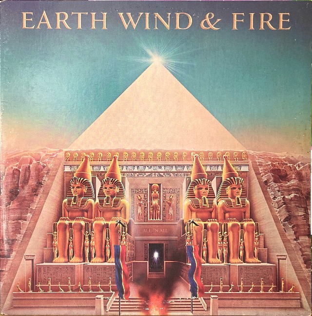 米COLUMBIA Earth Wind & Fire バラ２枚セット／ALL 'N ALL 
