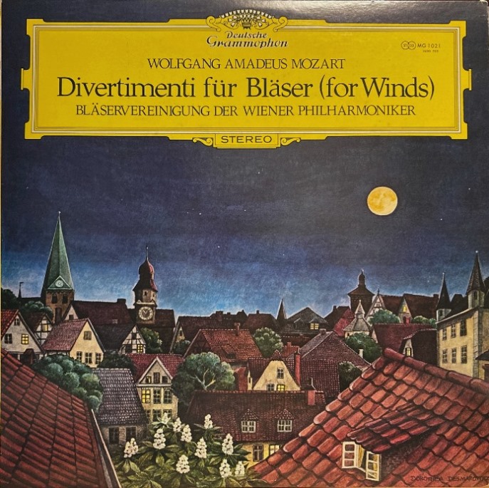 ウィーン・フィル管楽アンサンブル/モーツァルト 管楽器のためのディヴェルティメント集