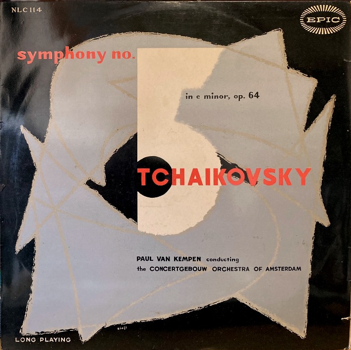 EPIC [日蓄初期盤, フラット] ケンペン＆コンセルトヘボウ管/チャイコフスキー 交響曲第5番