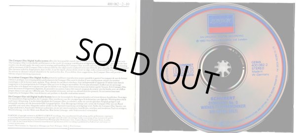 画像3: [中古CD] 独DECCA ショルティ＆ウィーン・フィル／シューベルト 交響曲第9番「グレート」