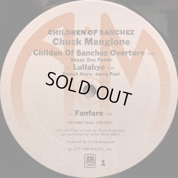 画像2: 米AM [２枚組] チャック・マンジョーネ／Children of Sanchez サンチェスの子供達