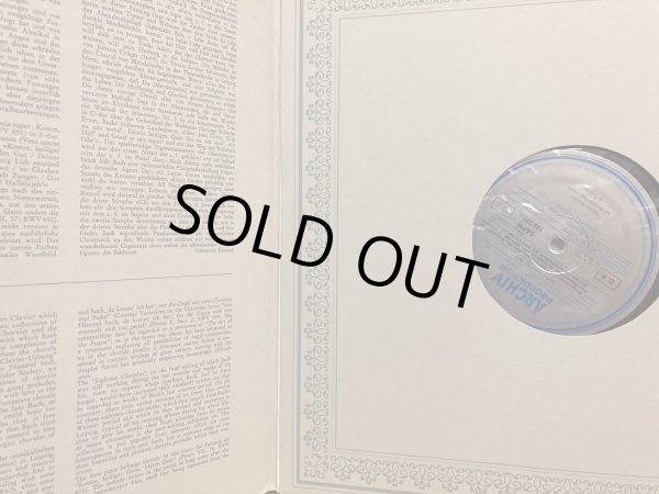 画像5: 独ARCHIV [バラ２枚セット] ヴァルヒャ/J.S.バッハ 18のコラール集I&II