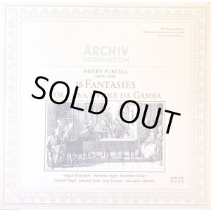 画像: 独ARCHIV ヴェンツィンガー・アンサンブル/パーセル 15のファンタジー