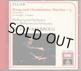 画像: [中古CD] 英EMI バルビローリ／エルガー 威風堂々第1〜5番, 序曲コケイン, フロワッサール