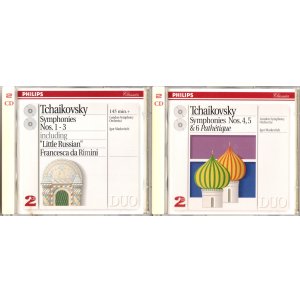 画像: [中古CD・２枚組, ２セット] 独PHILIPS マルケヴィッチ／チャイコフスキー交響曲全集