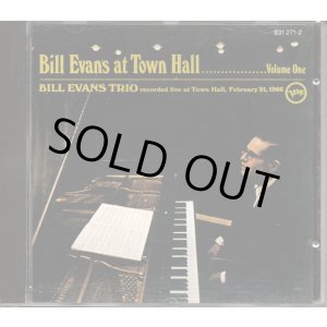 画像: [中古CD] 独Verve ビル・エヴァンス／Bill Evans at Town Hall