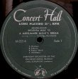 画像2: Concert Hall (仏PATHEプレス) シューリヒト/メンデルスゾーン 真夏の夜の夢, フィンガルの洞窟