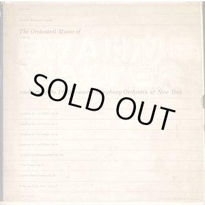 画像: 米COLUMBIA [6-eye, ４枚組] ワルター／ブラームス交響曲全集