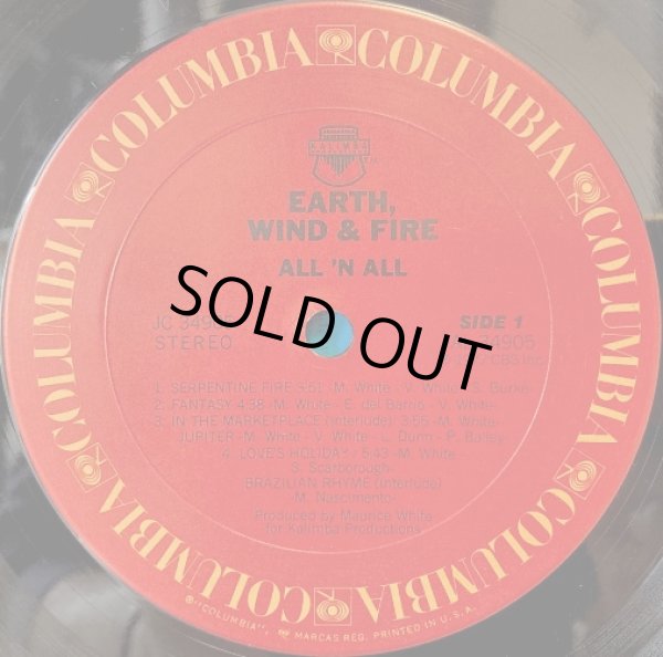 画像2: 米COLUMBIA Earth Wind & Fire バラ２枚セット／ALL 'N ALL "太陽神"、I AM "黙示録"