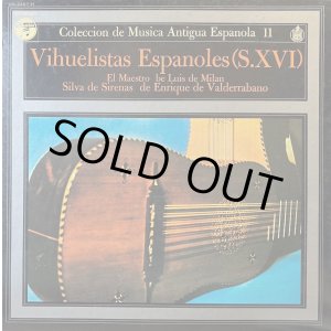 画像: COLUMBIA(HISPA VOX) スペイン古楽集成Vol.11/ビウエラの音楽家たち(16世紀)