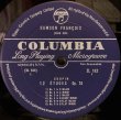 画像3: COLUMBIA [10インチ、バラ2枚セット] フランソワ/ショパン 練習曲集OP.10, 25(全24曲)