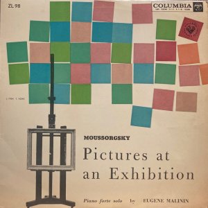 画像: COLUMBIA [10インチ] エフゲニー・マリーニン/ムソルグスキー「展覧会の絵」