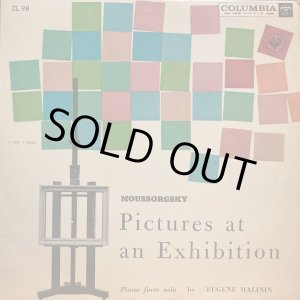 画像: COLUMBIA [10インチ] エフゲニー・マリーニン/ムソルグスキー「展覧会の絵」