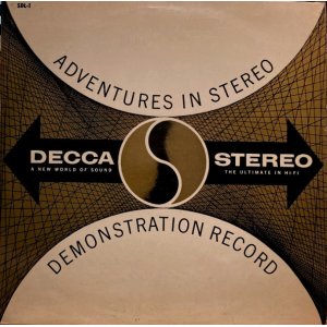 画像: DECCA "ADVENTURES IN STEREO／ステレオ・デモンストレーション・レコード"