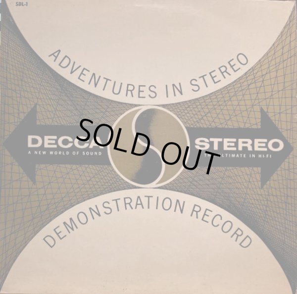 画像1: DECCA "ADVENTURES IN STEREO／ステレオ・デモンストレーション・レコード"