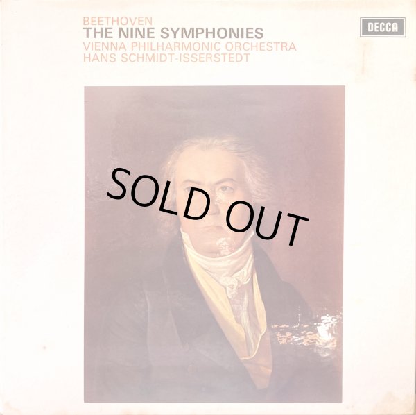 英DECCA盤, ６枚組、白く映っているのは光の反射