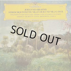画像: 独DG アマデウス弦楽四重奏団&アロノヴィッツ/ブラームス 弦楽五重奏曲第1番, 2番