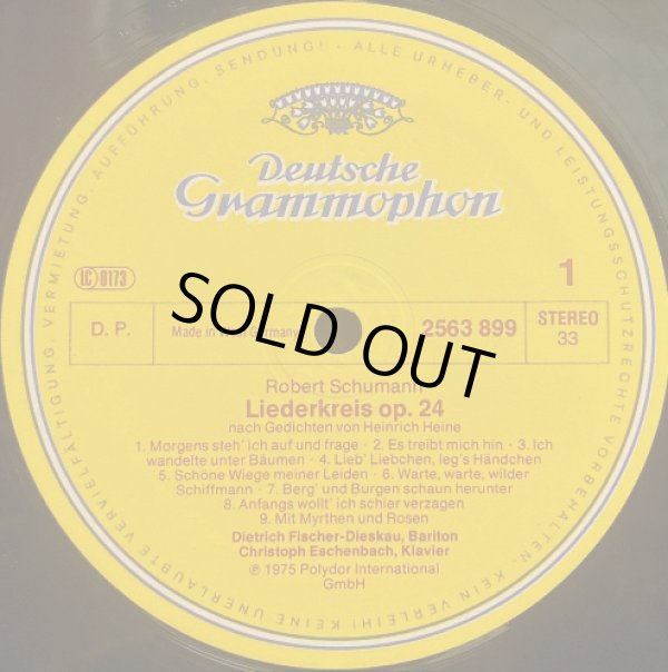 画像2: 独DG [3枚組] フィッシャー=ディースカウ／シューマン歌曲集 第2巻