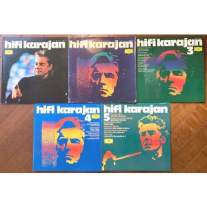 画像: 独DG [バラ５枚セット] "Hi-Fiカラヤン"〜カラヤン＆ベルリン・フィル