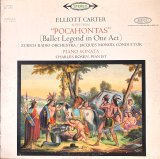 画像: 米EPIC エリオット・カーター バレエ組曲「ポカホンタス」, ピアノ・ソナタ